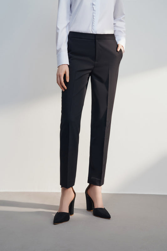G2000 WOMAN-cigarette-suit-pants-56252126-Black