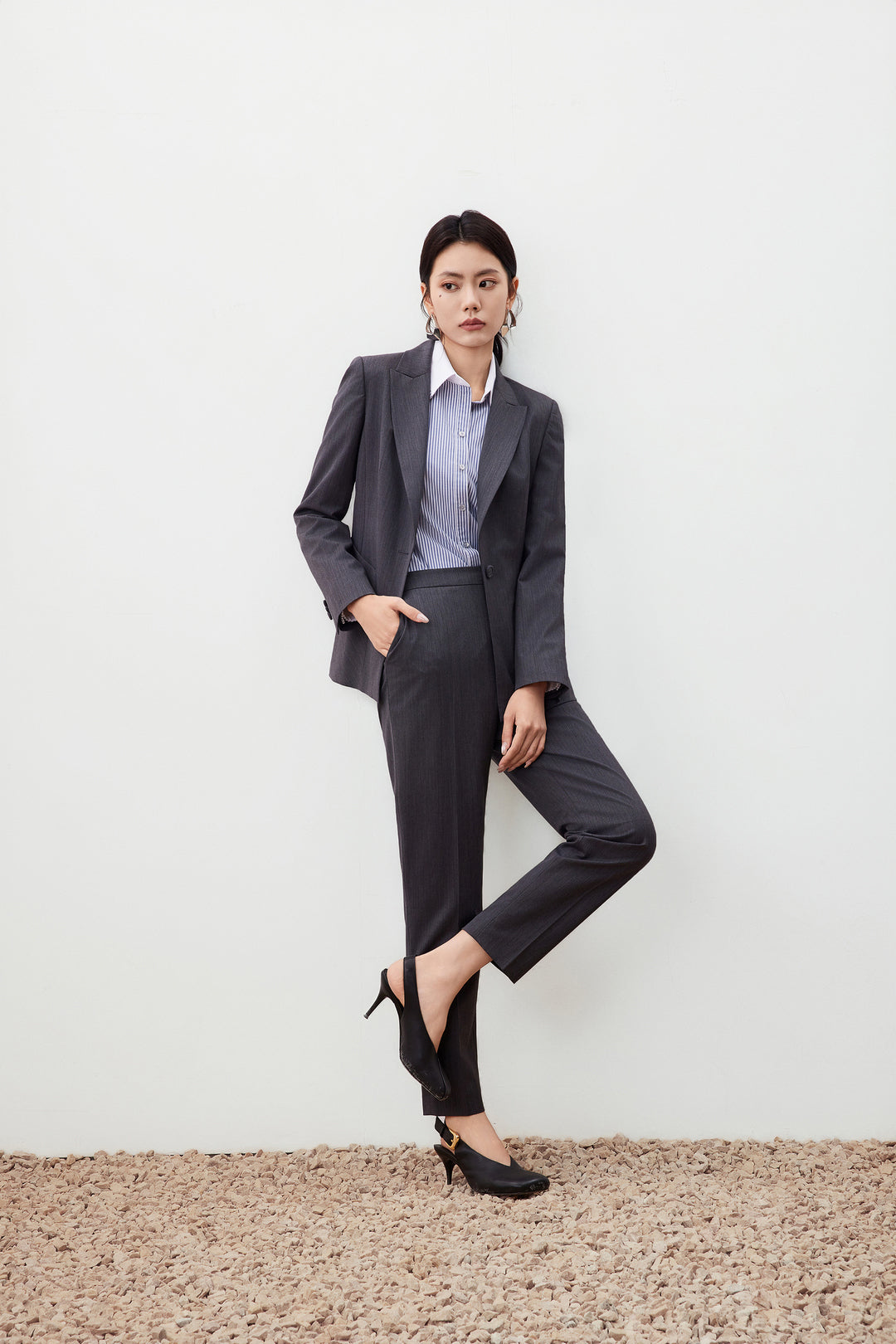 Wool Collection Anti-Static 西裝褲