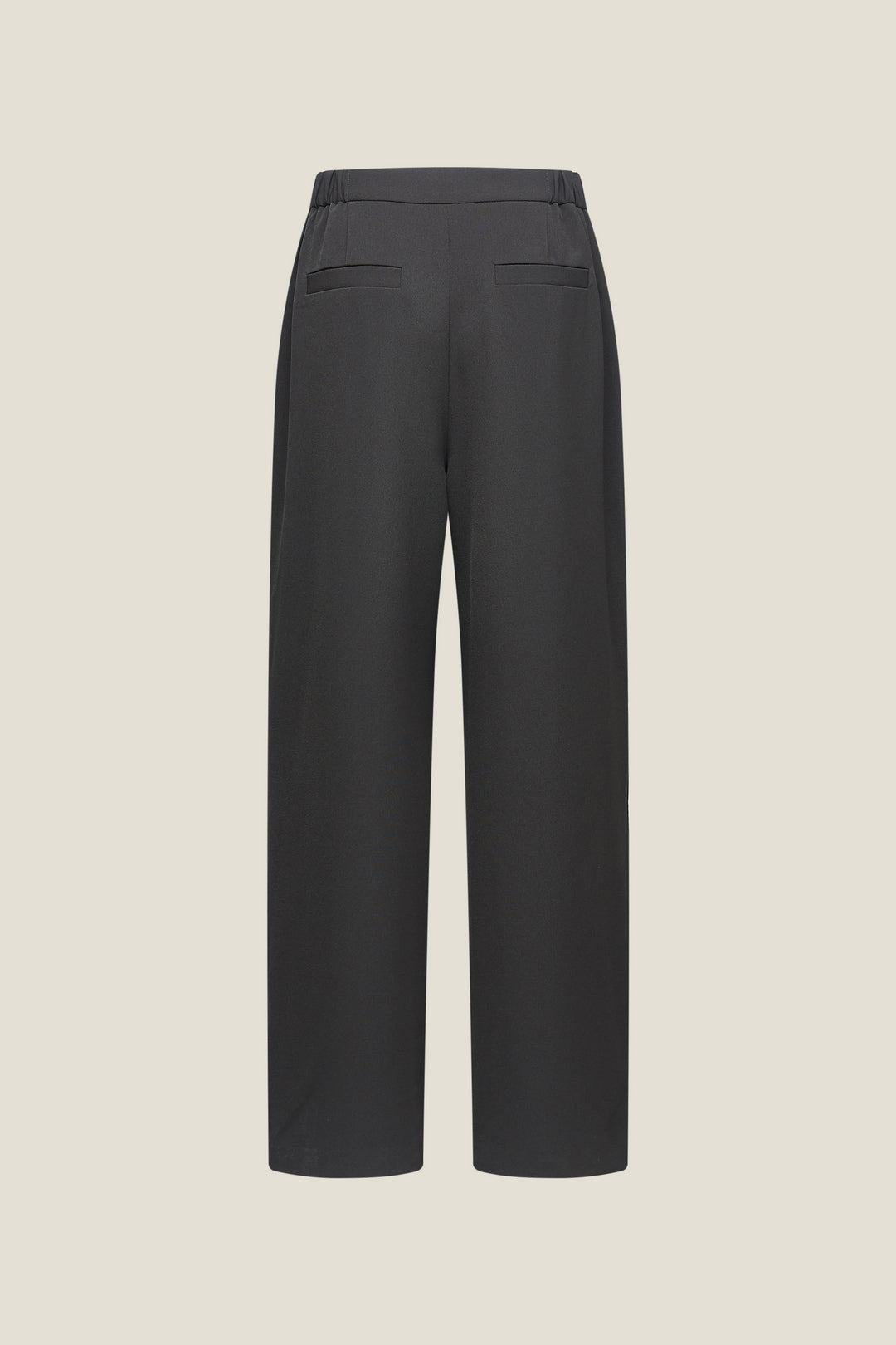 舒適直腳剪裁休閒長褲