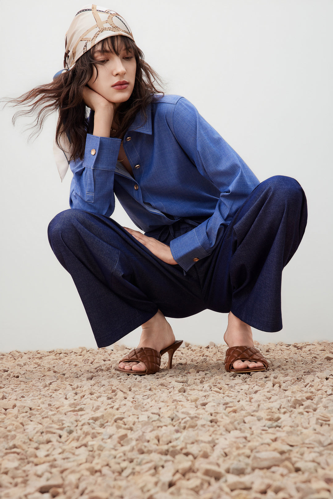 G2000 WOMAN-wide-leg-casual-pants-56261237-Blue