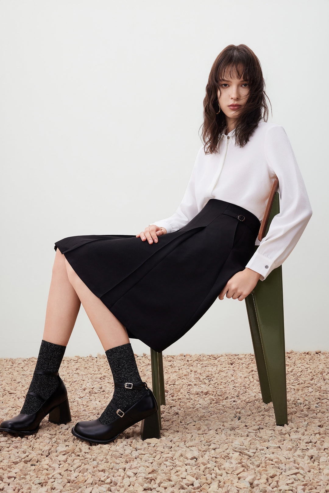 G2000 WOMAN-a-shape-casual-skirt-56261642-Black