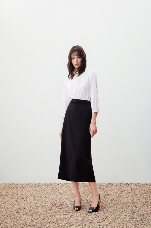 H字型半身裙(配鏈條腰帶)