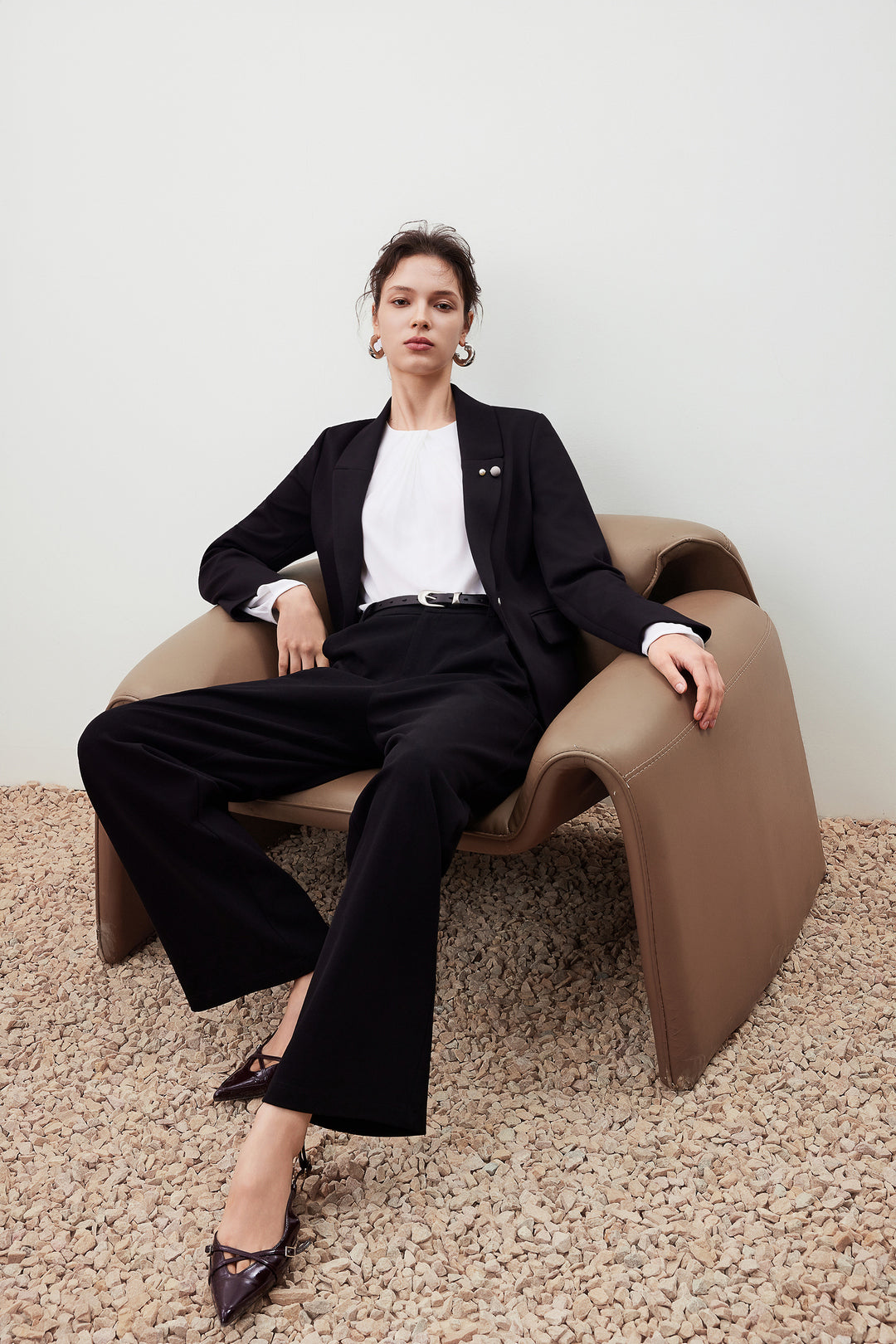 G2000 WOMAN-straight-leg-casual-pants-56263173-Black