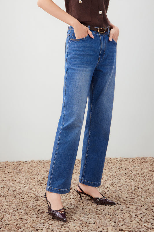 Denim 牛仔褲(配腰帶)