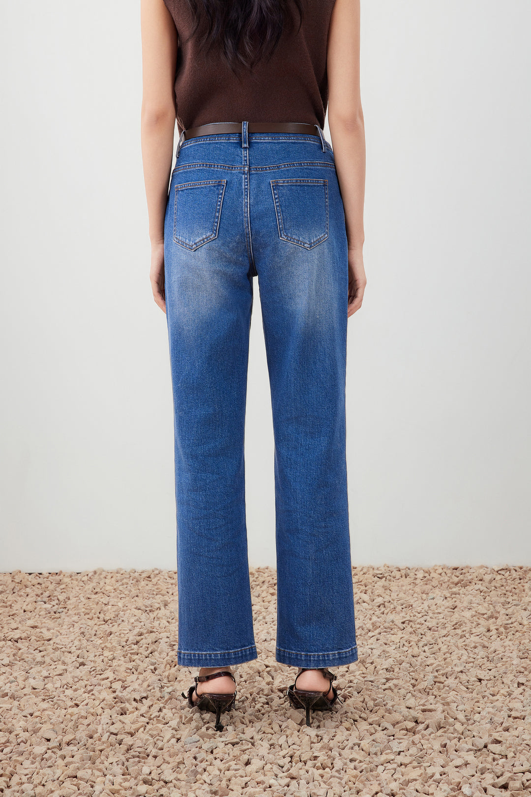 Denim 牛仔褲(配腰帶)