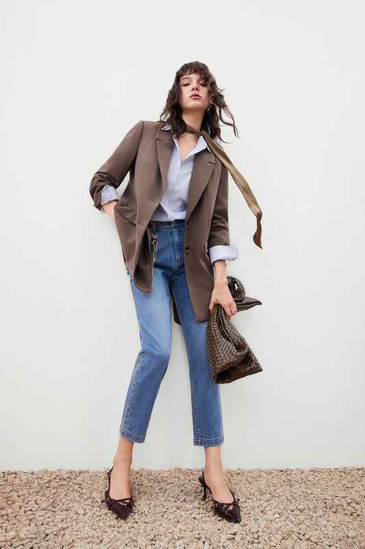 G2000 WOMAN-denim-jeans-with-belt-56263396-Blue