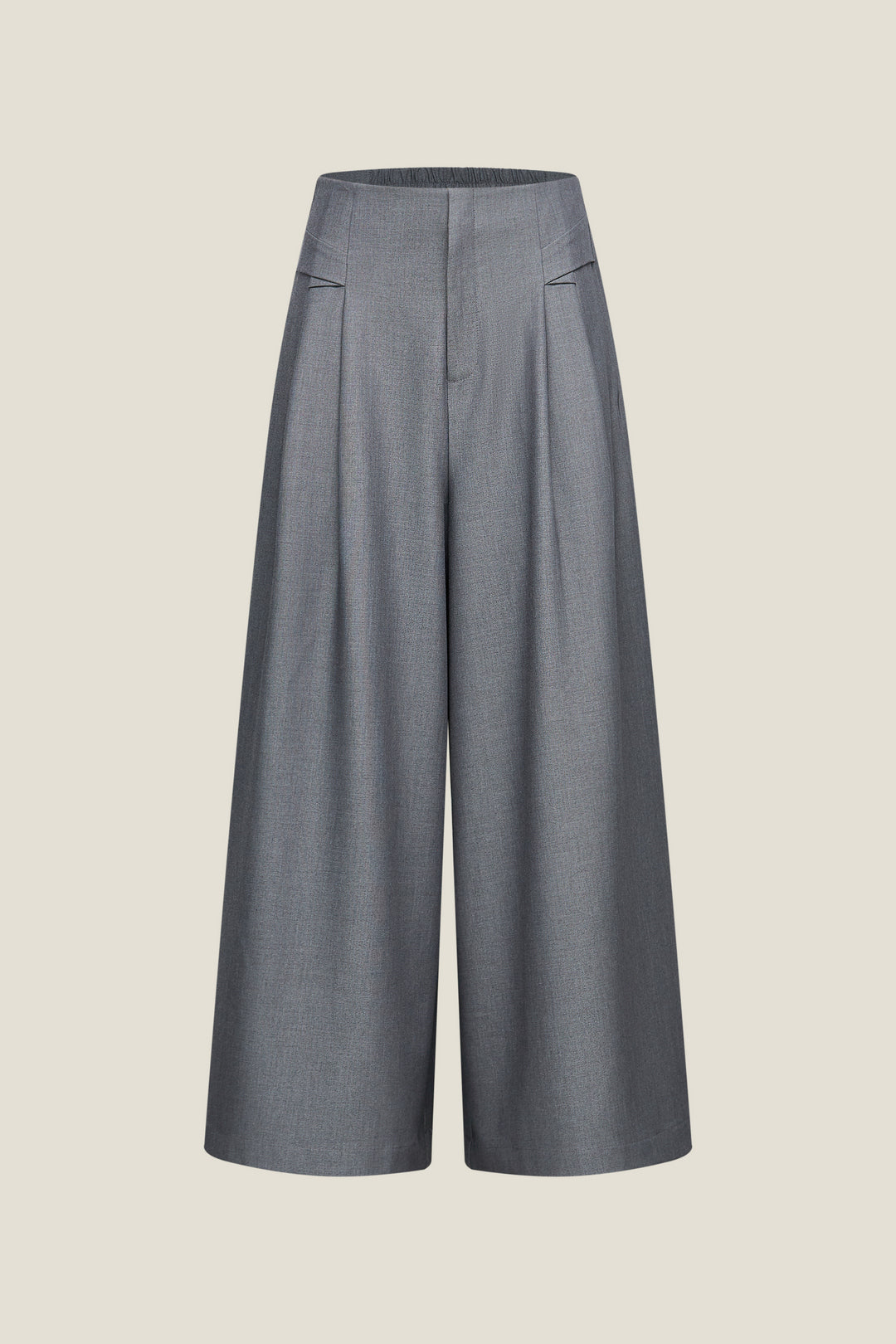G2000 WOMAN-palazzo-wide-leg-casual-pants-56265067-Grey