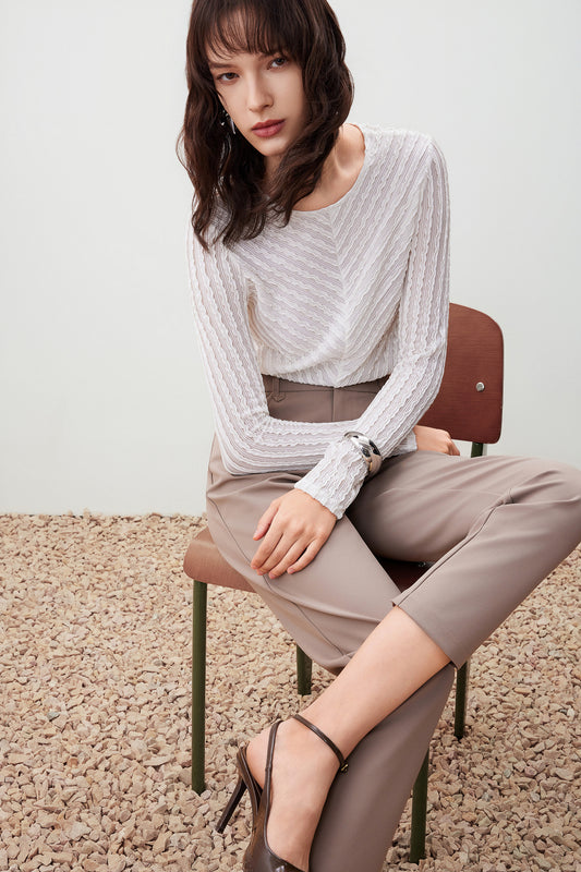 G2000 WOMAN-cigarette-casual-pants-56269006-Beige