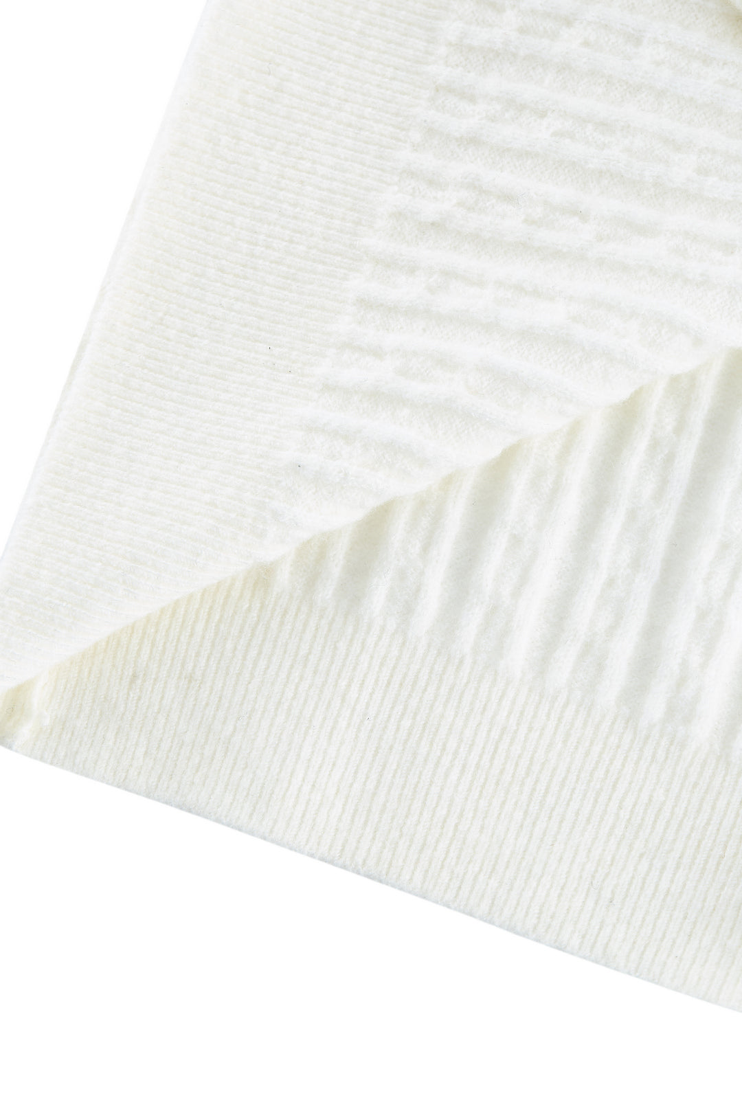 圓領短袖針織毛衣