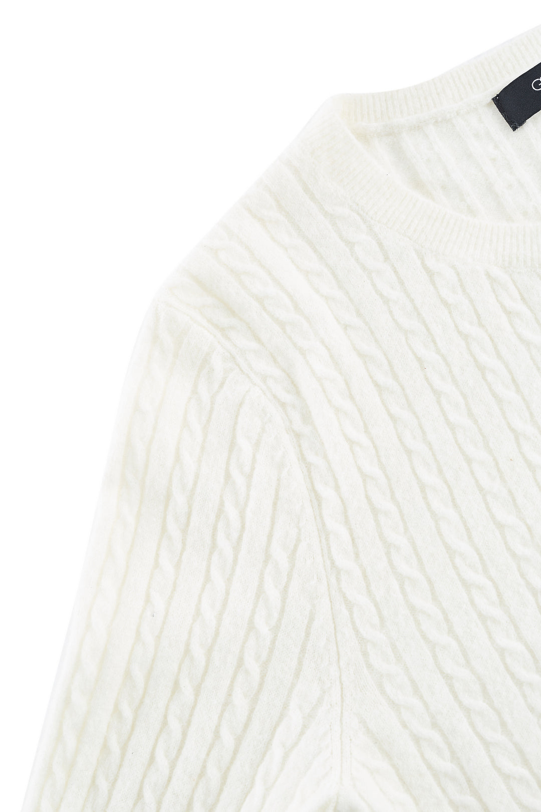 圓領長袖針織外套