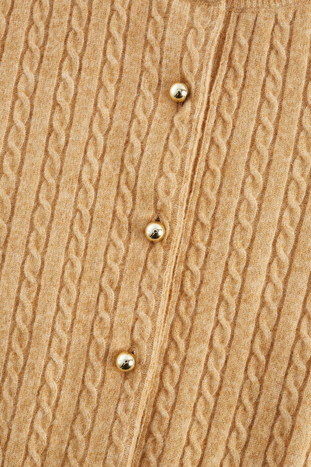 圓領長袖針織外套