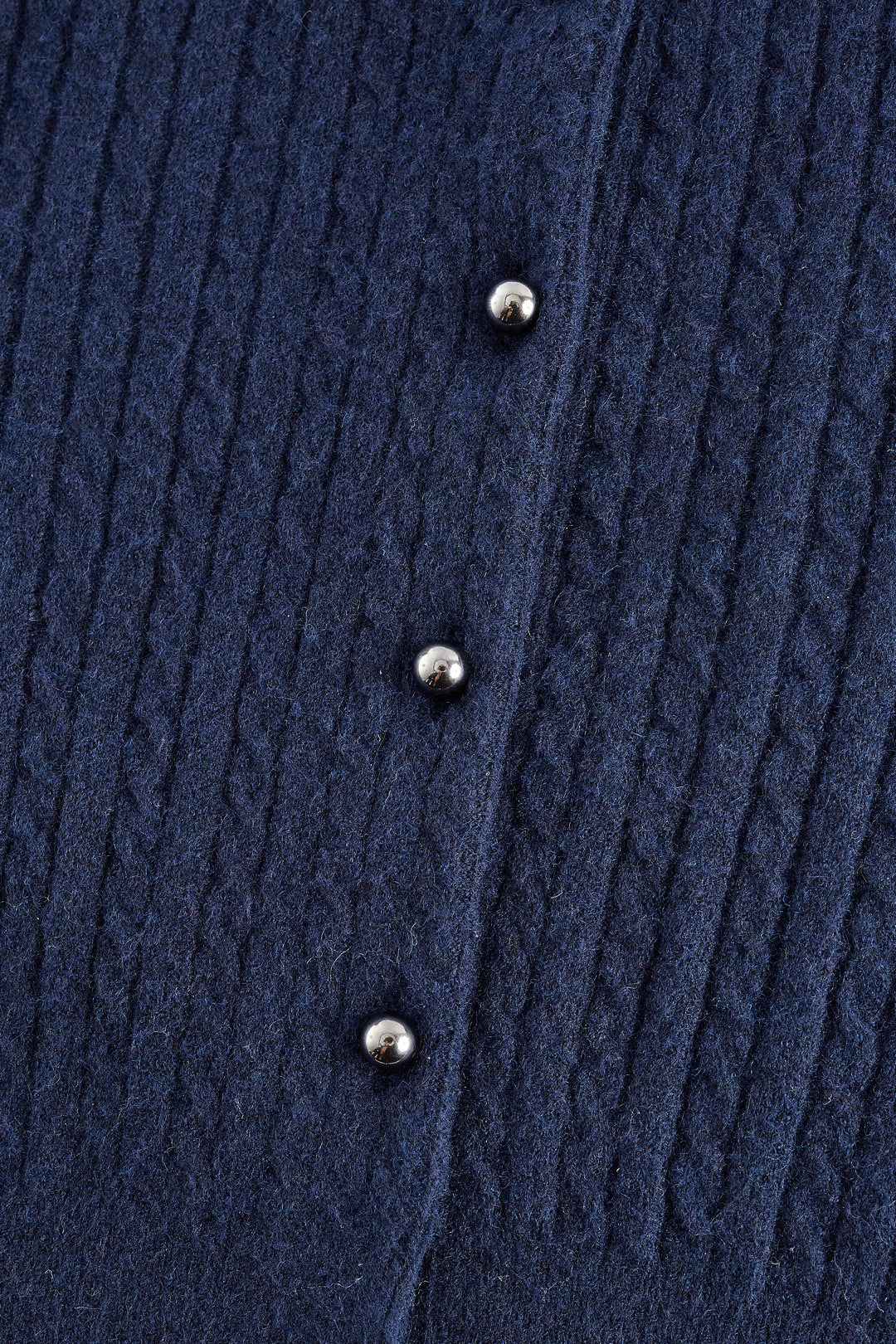 圓領長袖針織外套