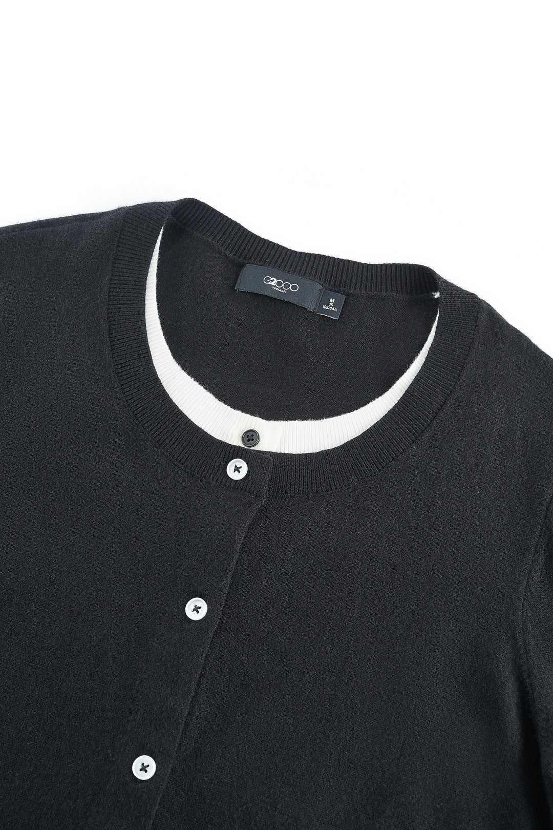 Round Neck Long Sleeve Cardigan