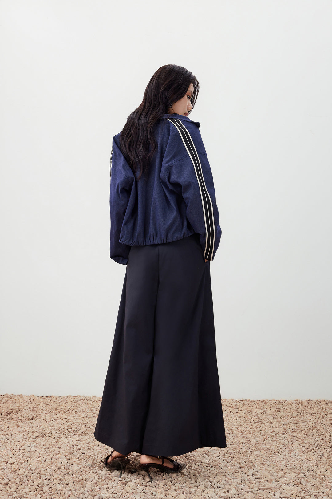 Denim 企領休閒外套