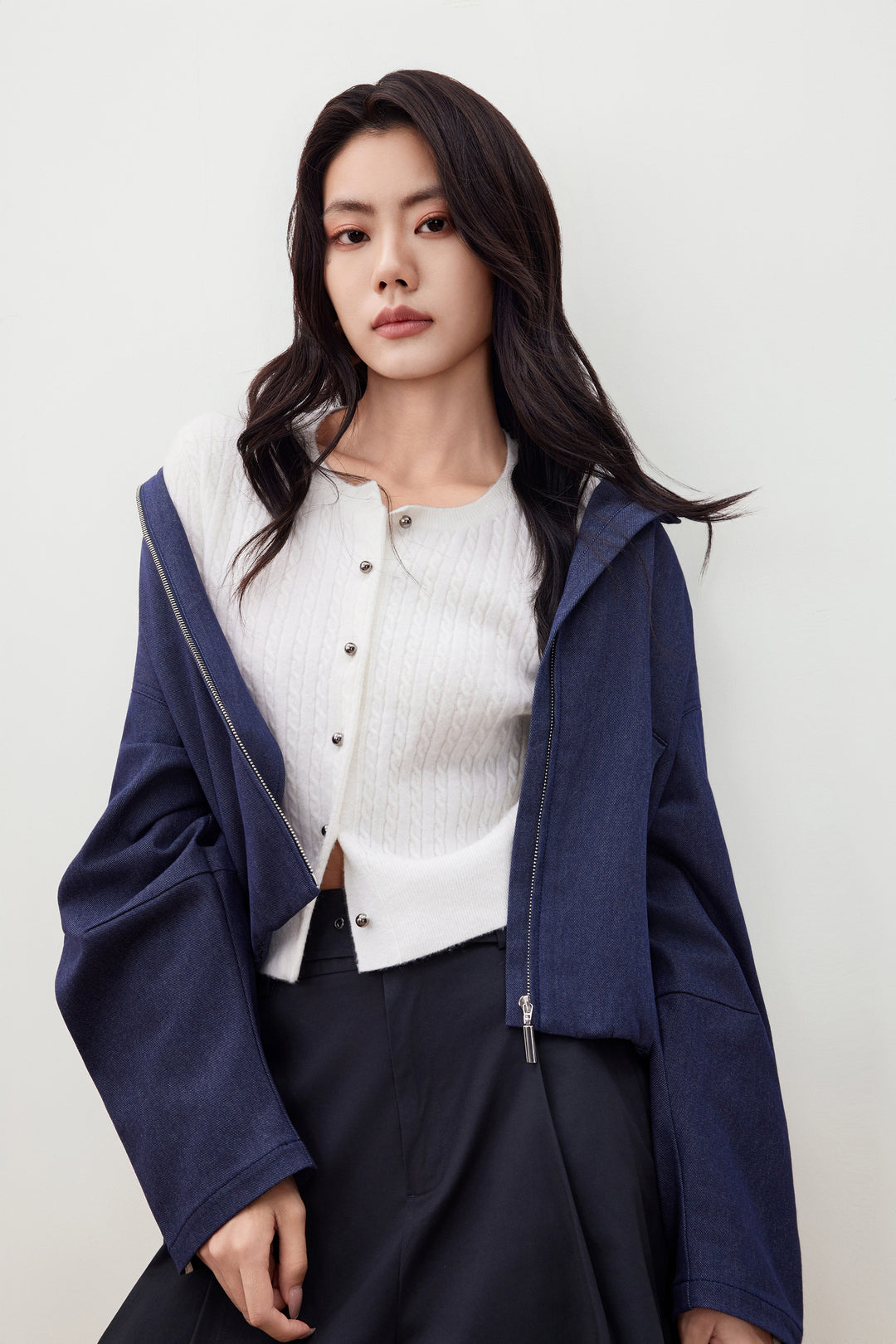 Denim 企領休閒外套