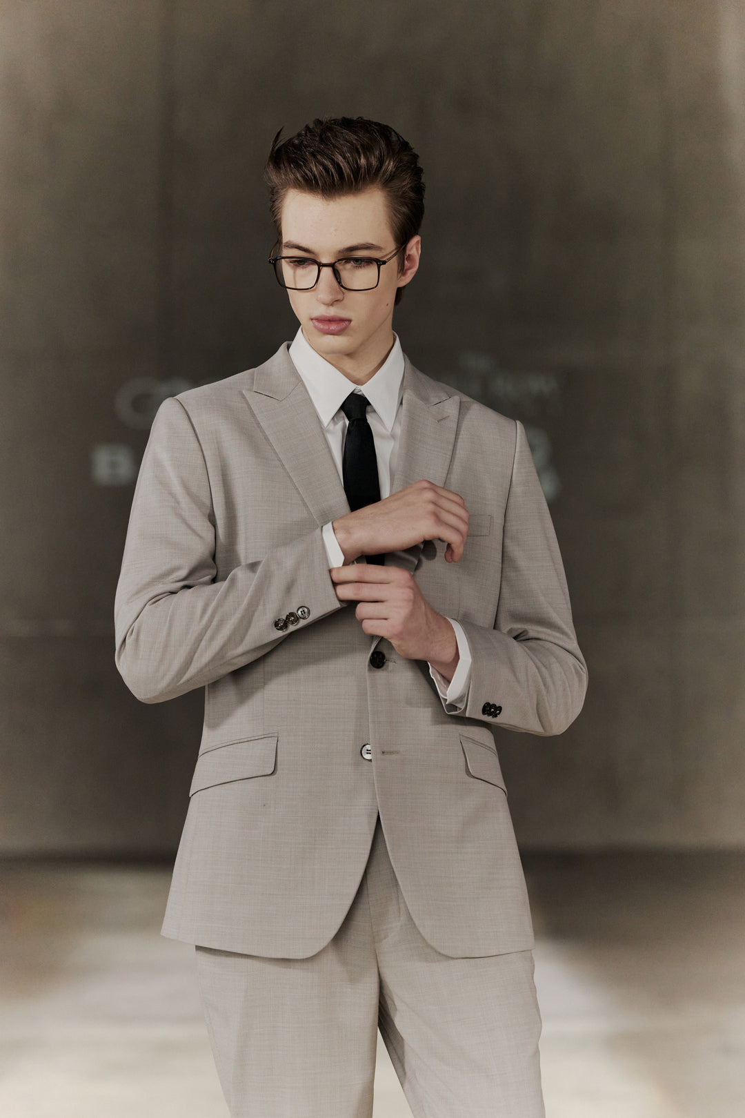 BLAACK MAN-blaack-anti-static-suit-blazer-56415033-Beige