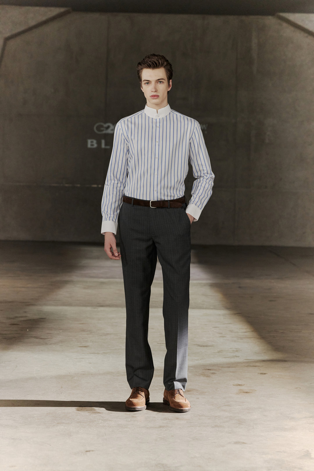 BLAACK | Savile Row Non-Iron  Long-Sleeve Dress Shirt