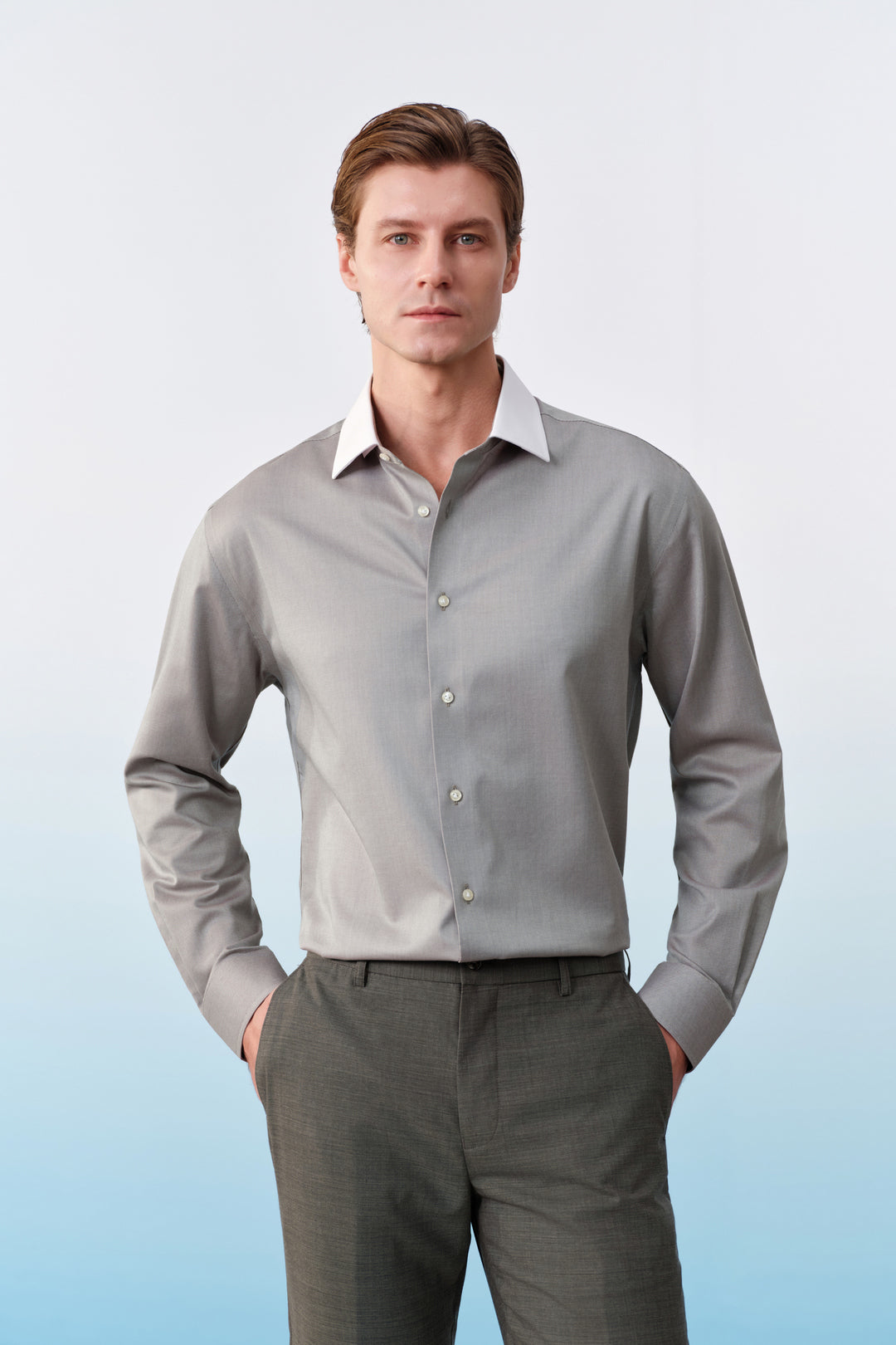 BLAACK | Non-Iron 長袖商務恤衫