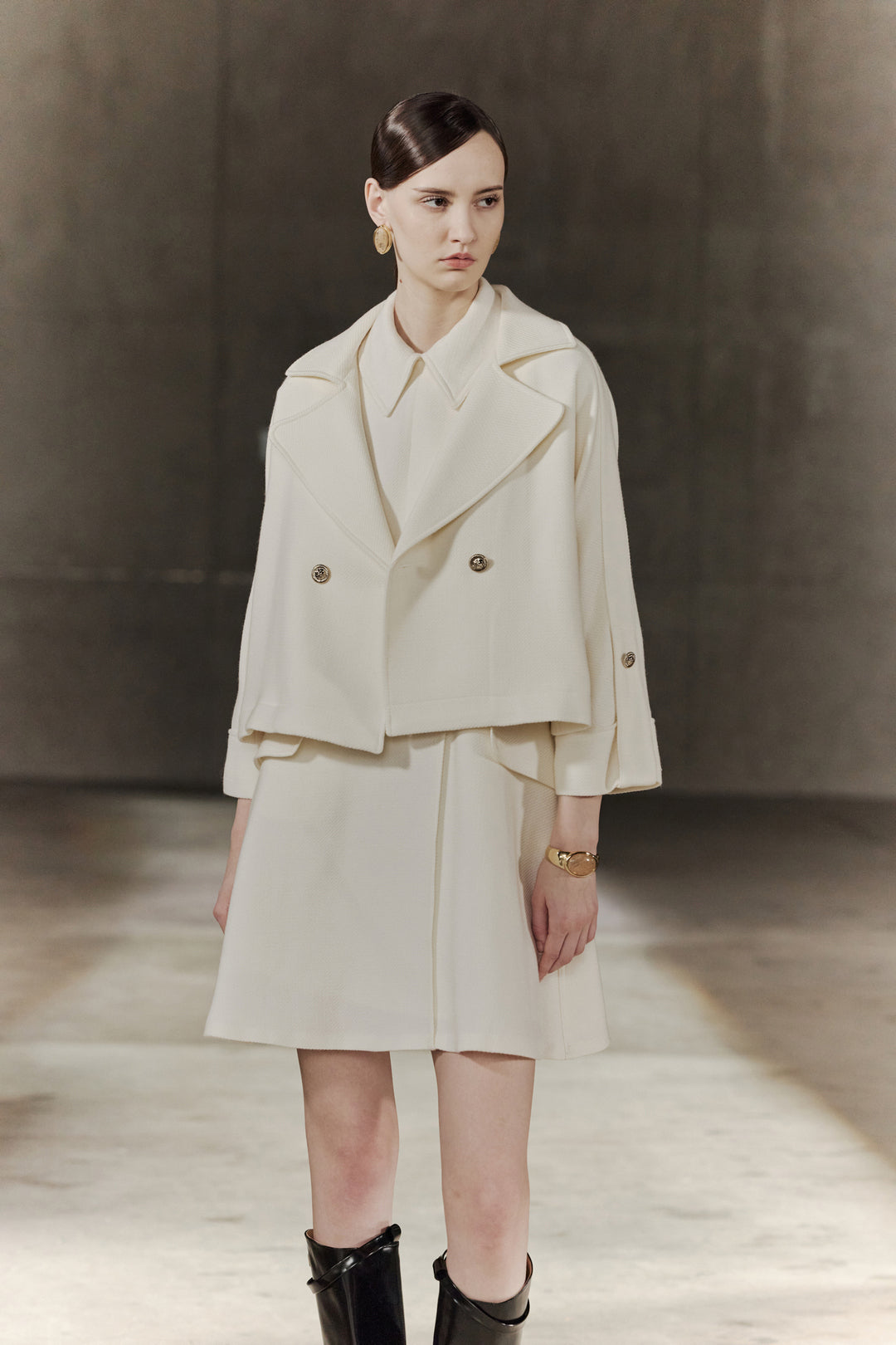 BLAACK WOMAN-blaack-wool-collection-wide-notched-lapel-/-convertible-collar-jacket-56984010-White