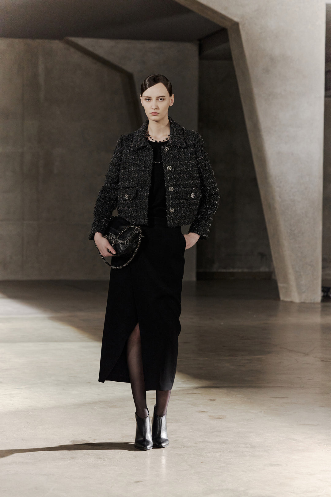 BLAACK | 圓領長袖休閒外套