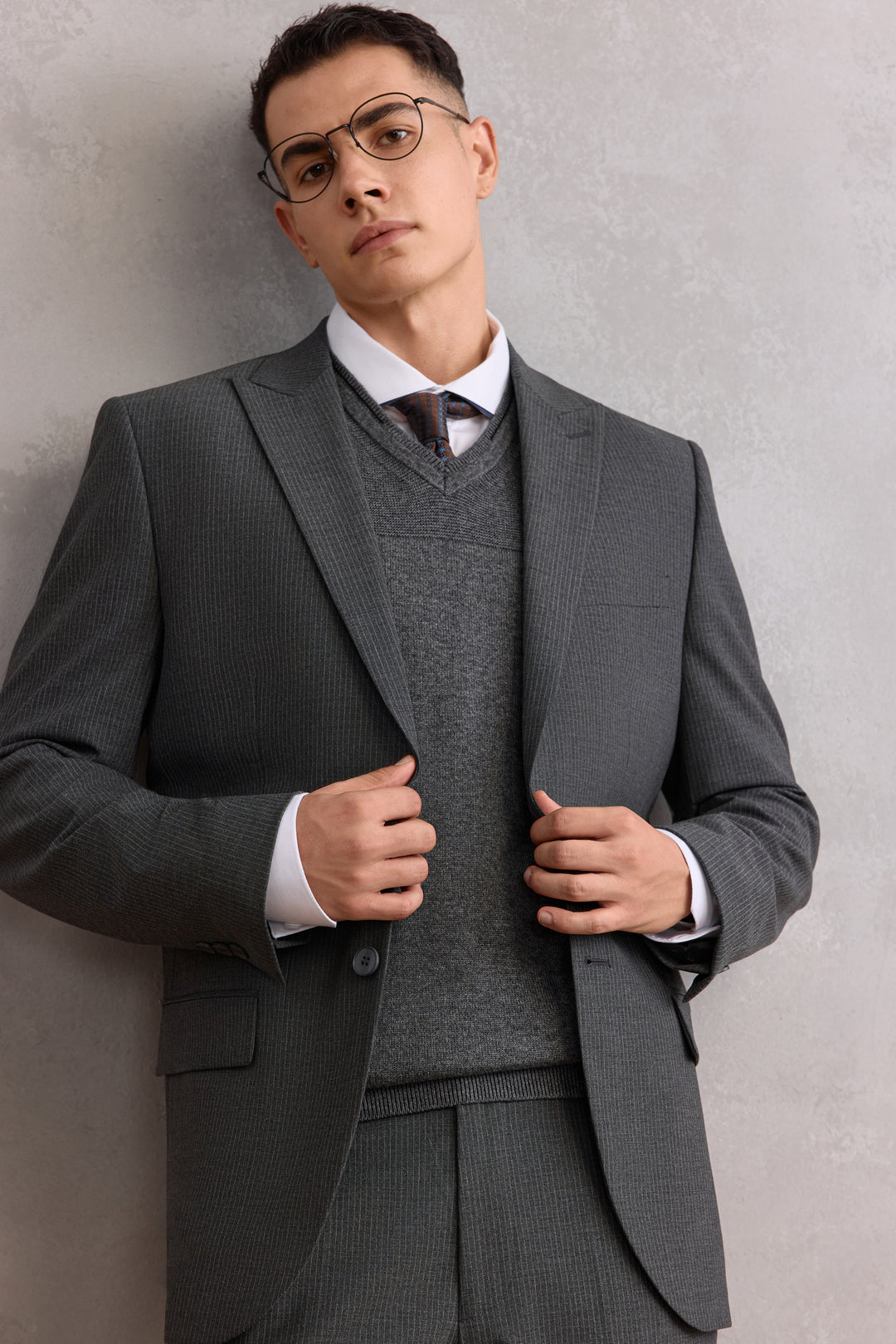 Stripe 套裝西裝外套