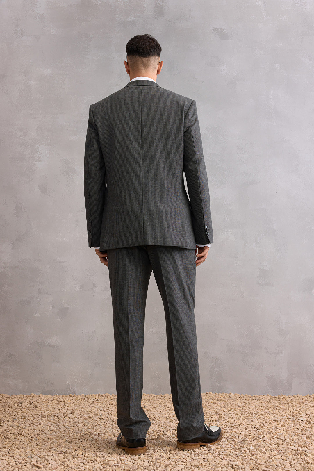 Stripe 套裝西裝外套