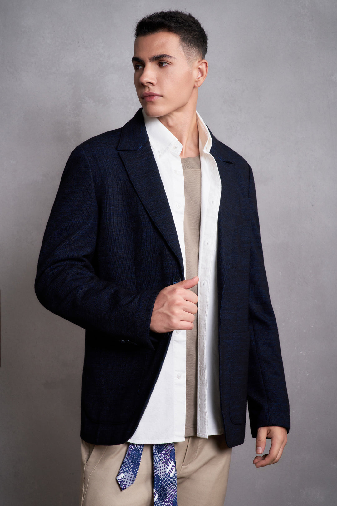 G2000 MAN-comfort-fit-blazer-58119708-Blue