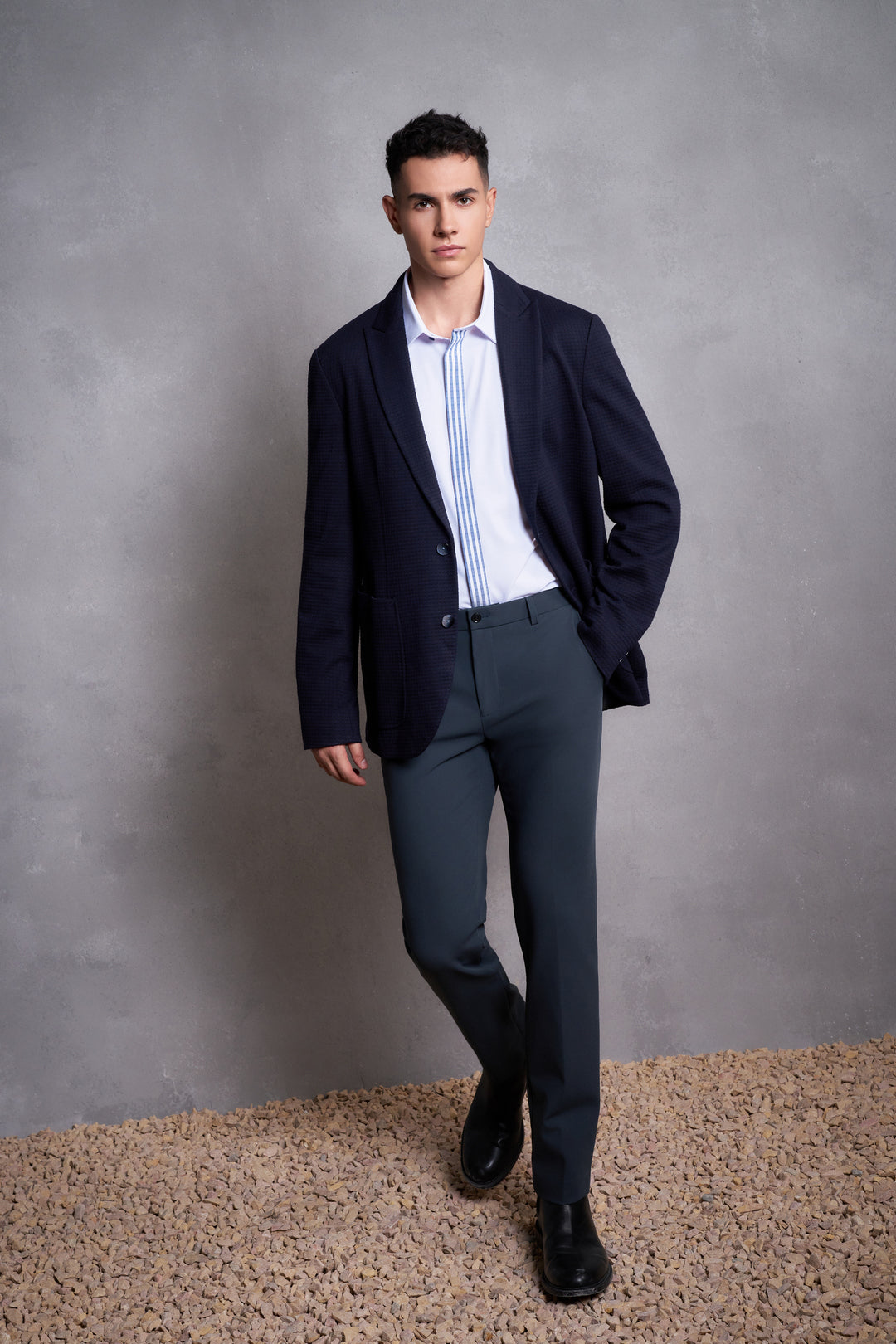 Jacquard 獨立西裝外套