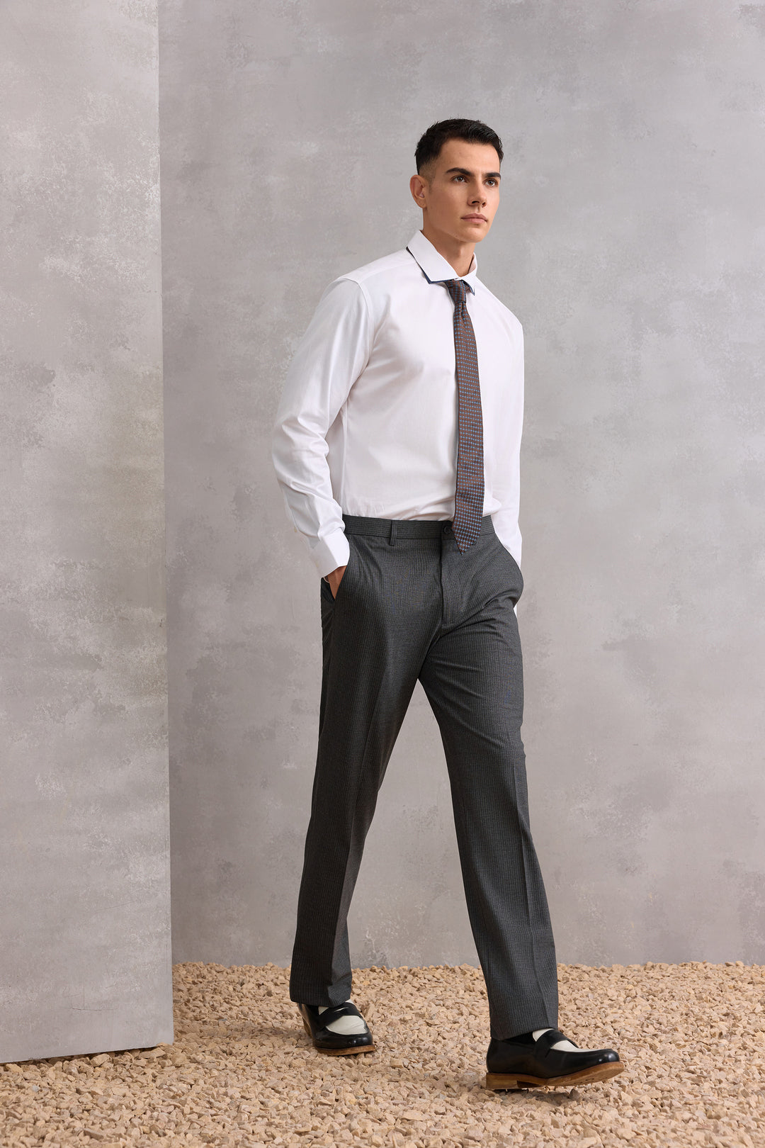 Non-Iron 長袖商務恤衫