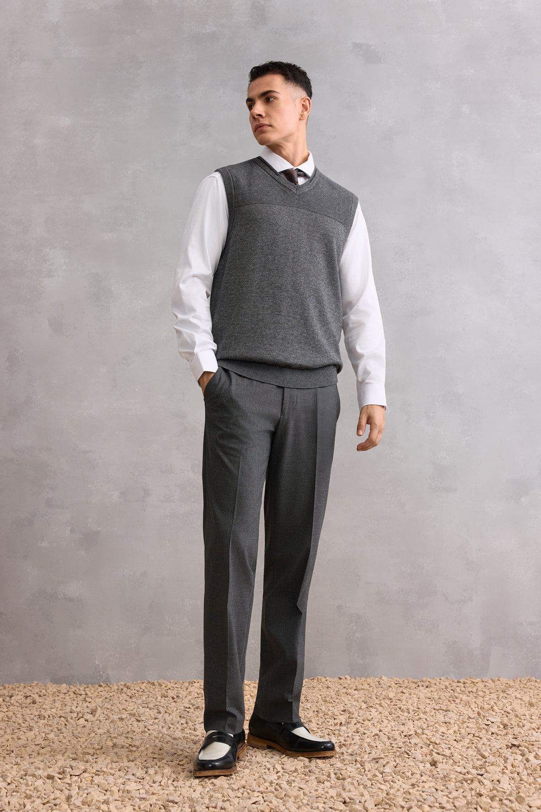 Non-Iron 長袖商務恤衫