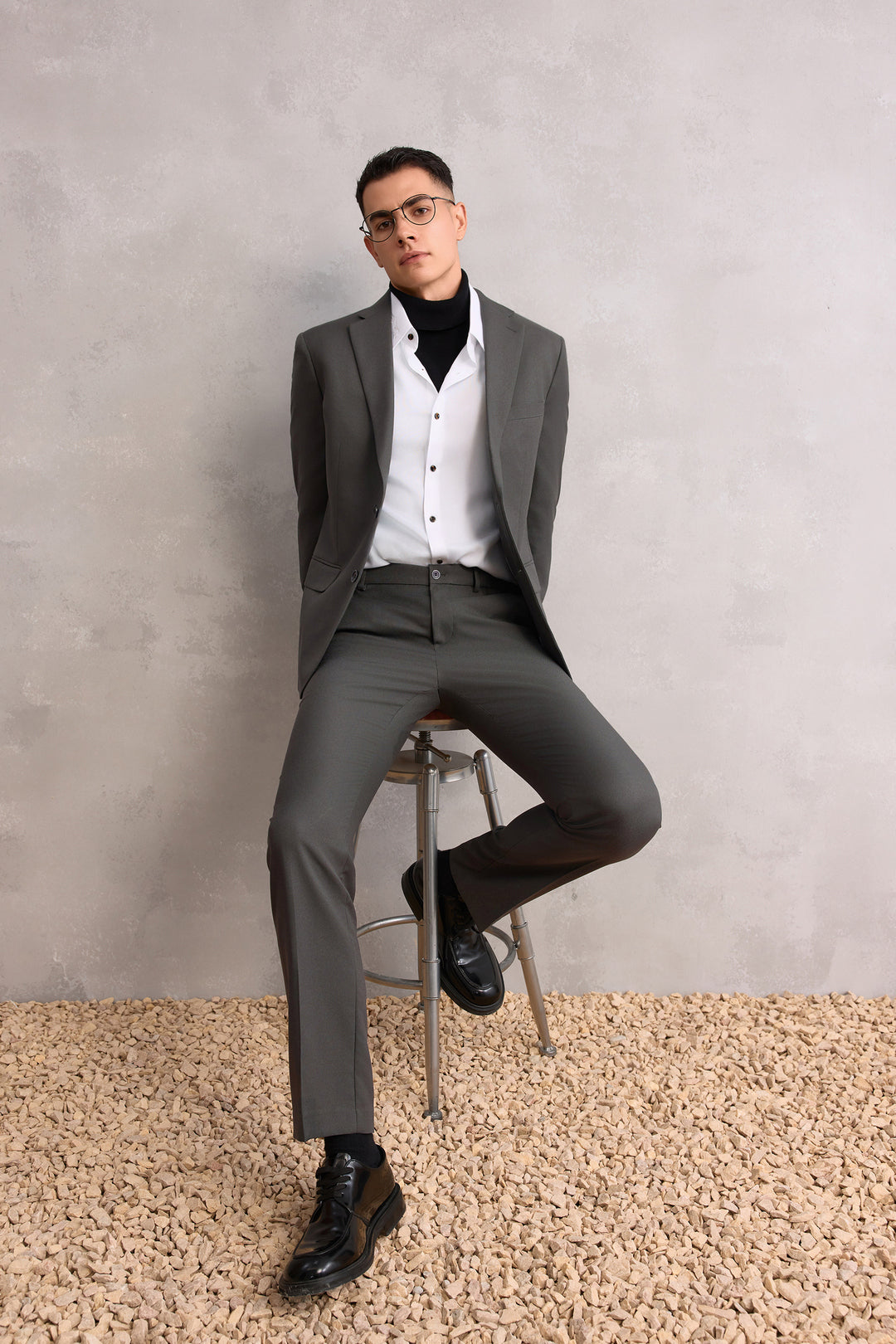 Non-Iron 長袖商務恤衫