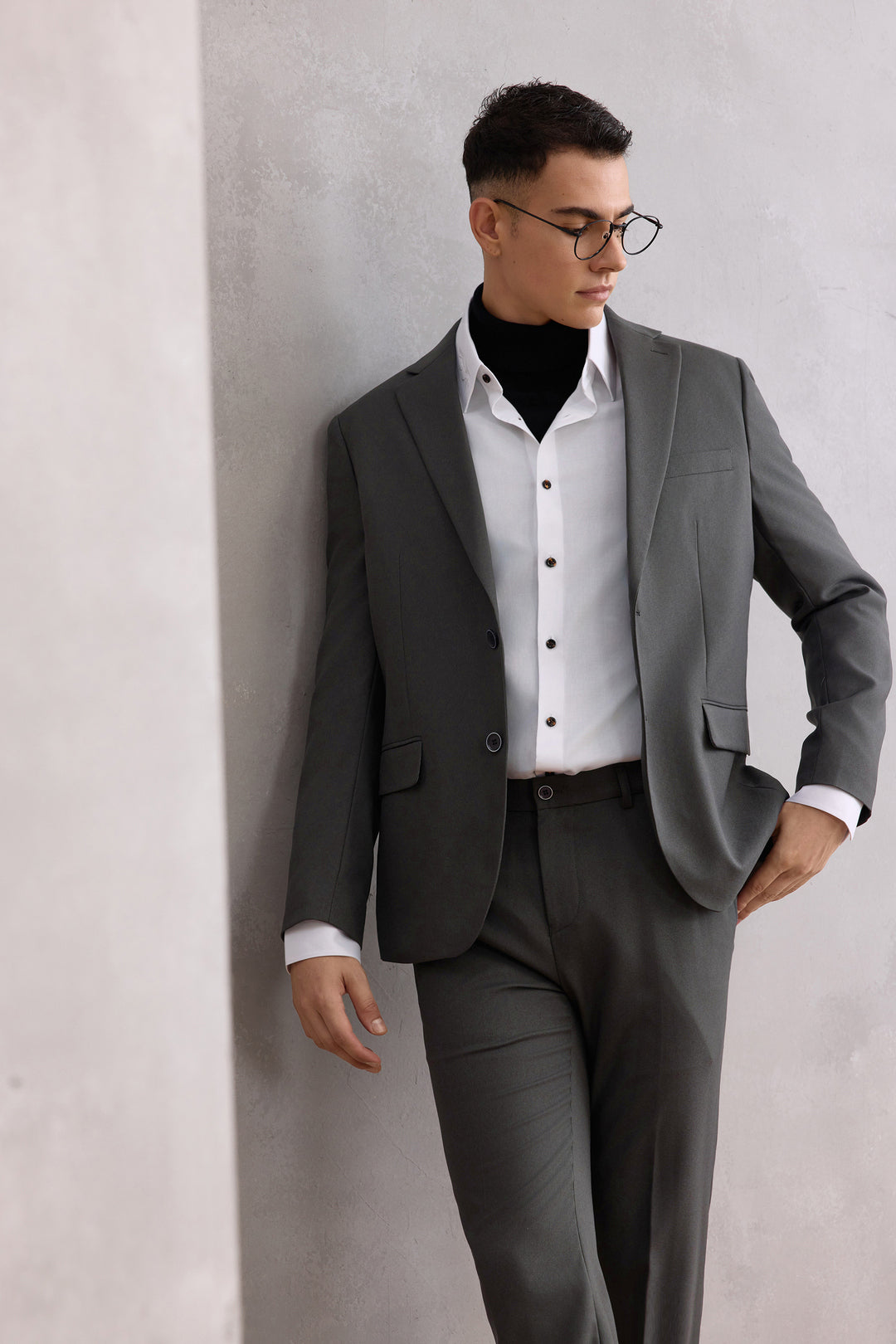 Non-Iron 長袖商務恤衫