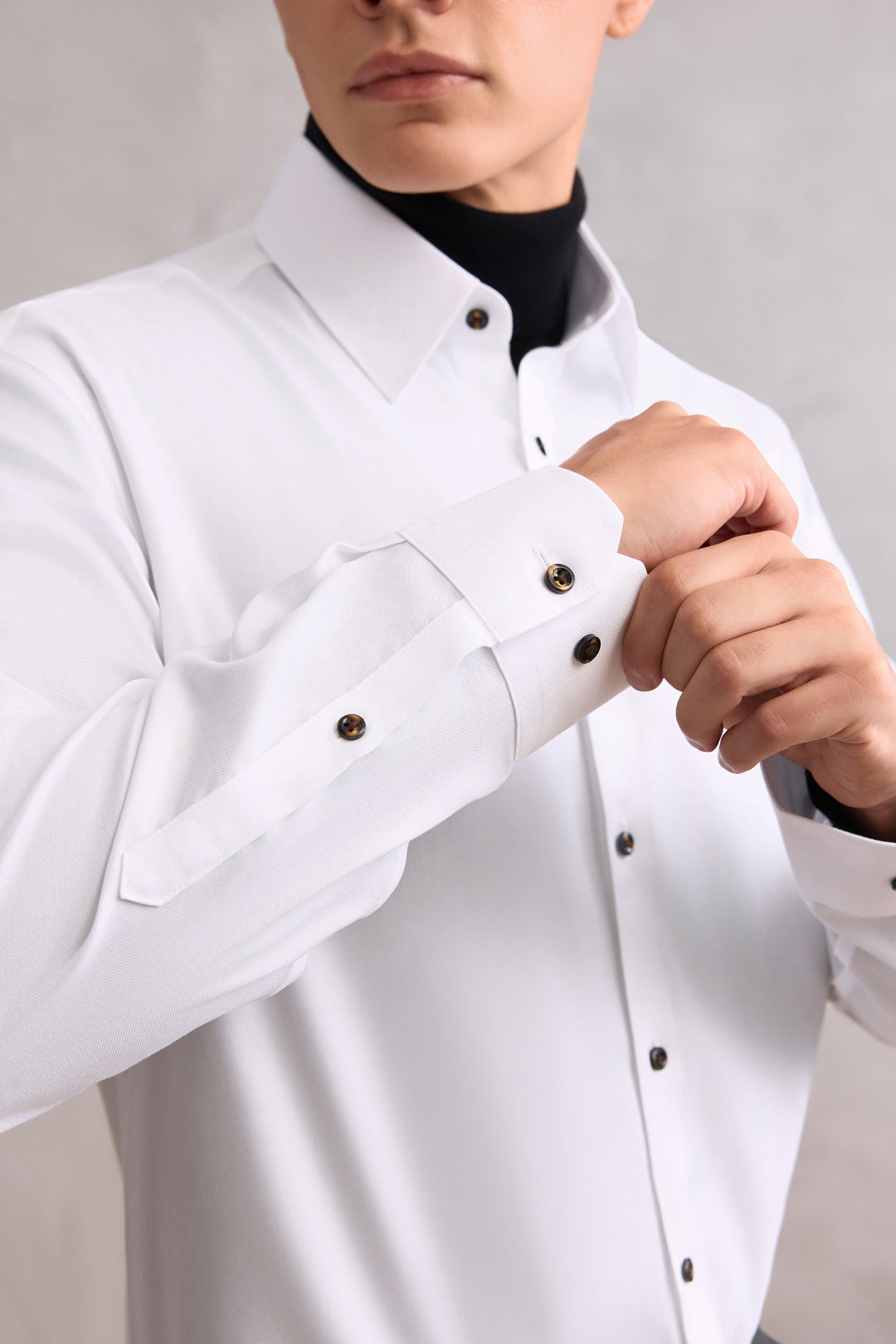 Non-Iron 長袖商務恤衫