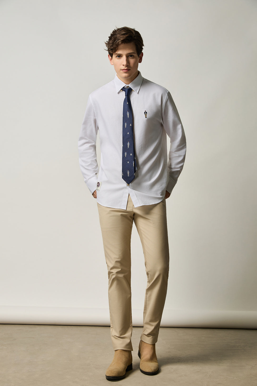 G2000 X Rodrigo Saldana Wrinkle Free 長袖休閒恤衫