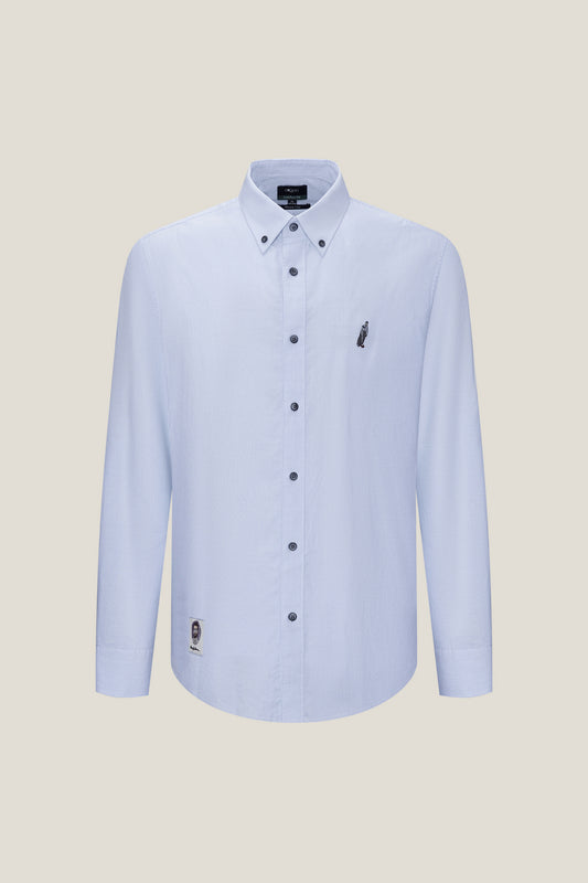 G2000 MAN-wrinkle-free-long-sleeve-casual-shirt-58120978-Blue