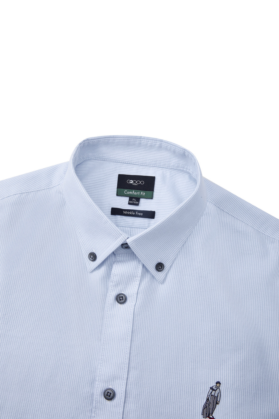 Wrinkle Free 長袖休閒恤衫