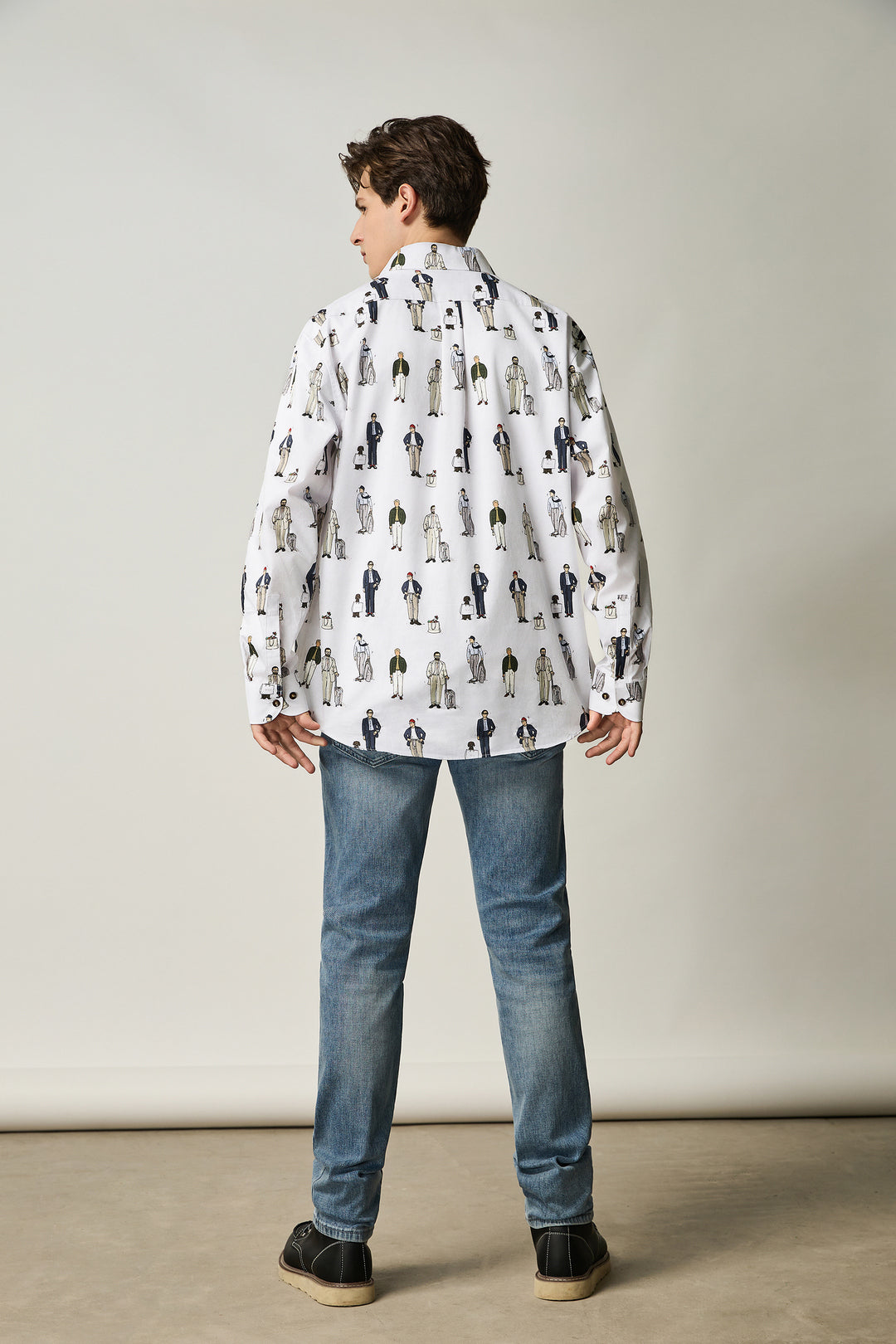 G2000 X Rodrigo Saldana Wrinkle Free 長袖休閒恤衫