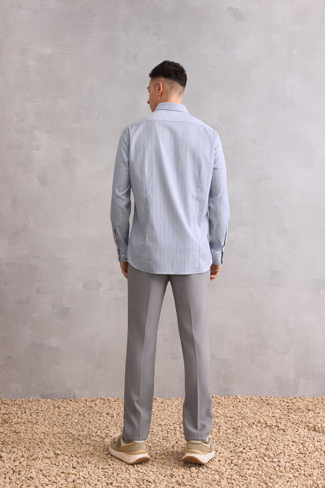 Non-Iron 長袖商務恤衫