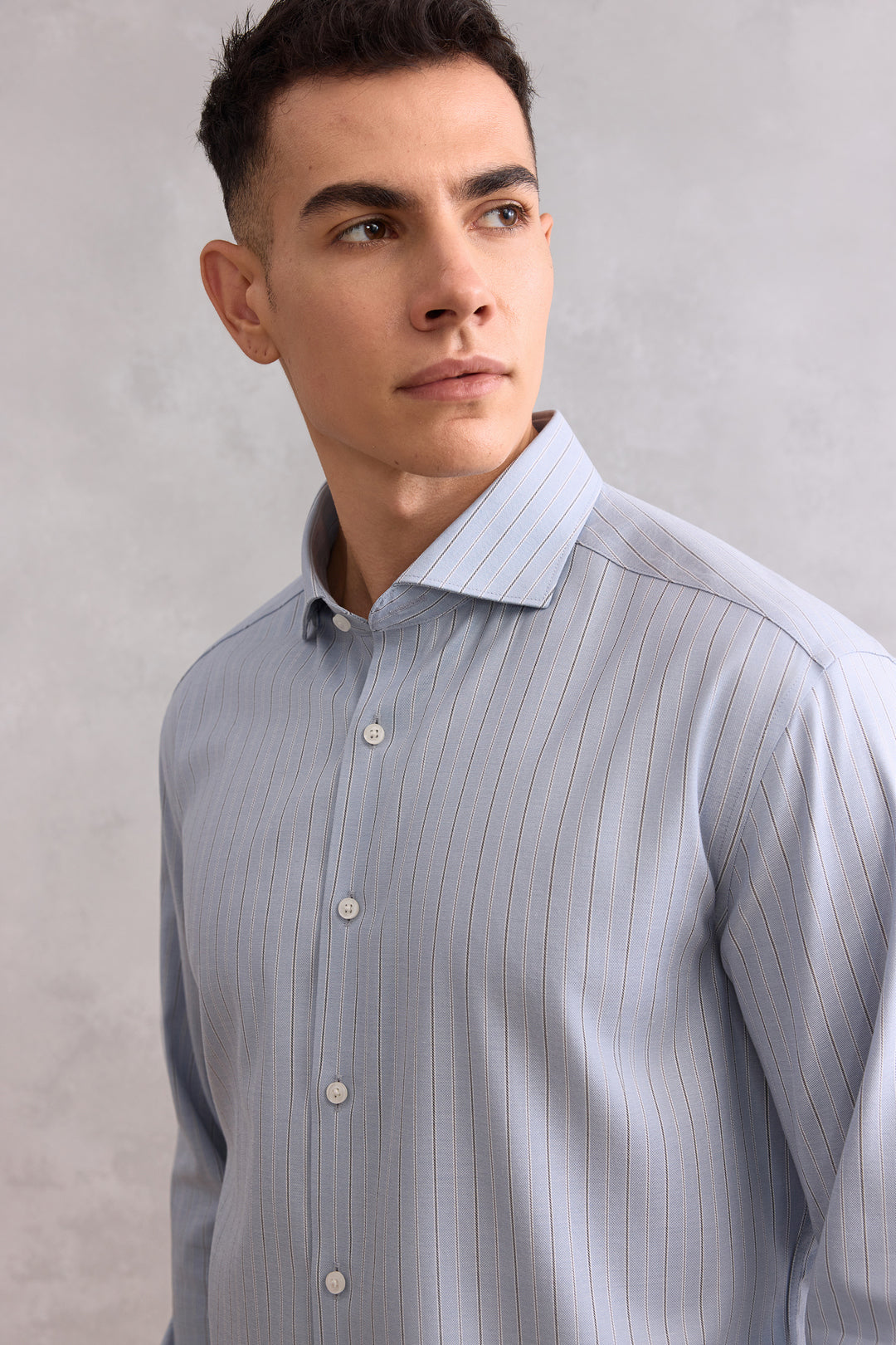 Non-Iron 長袖商務恤衫