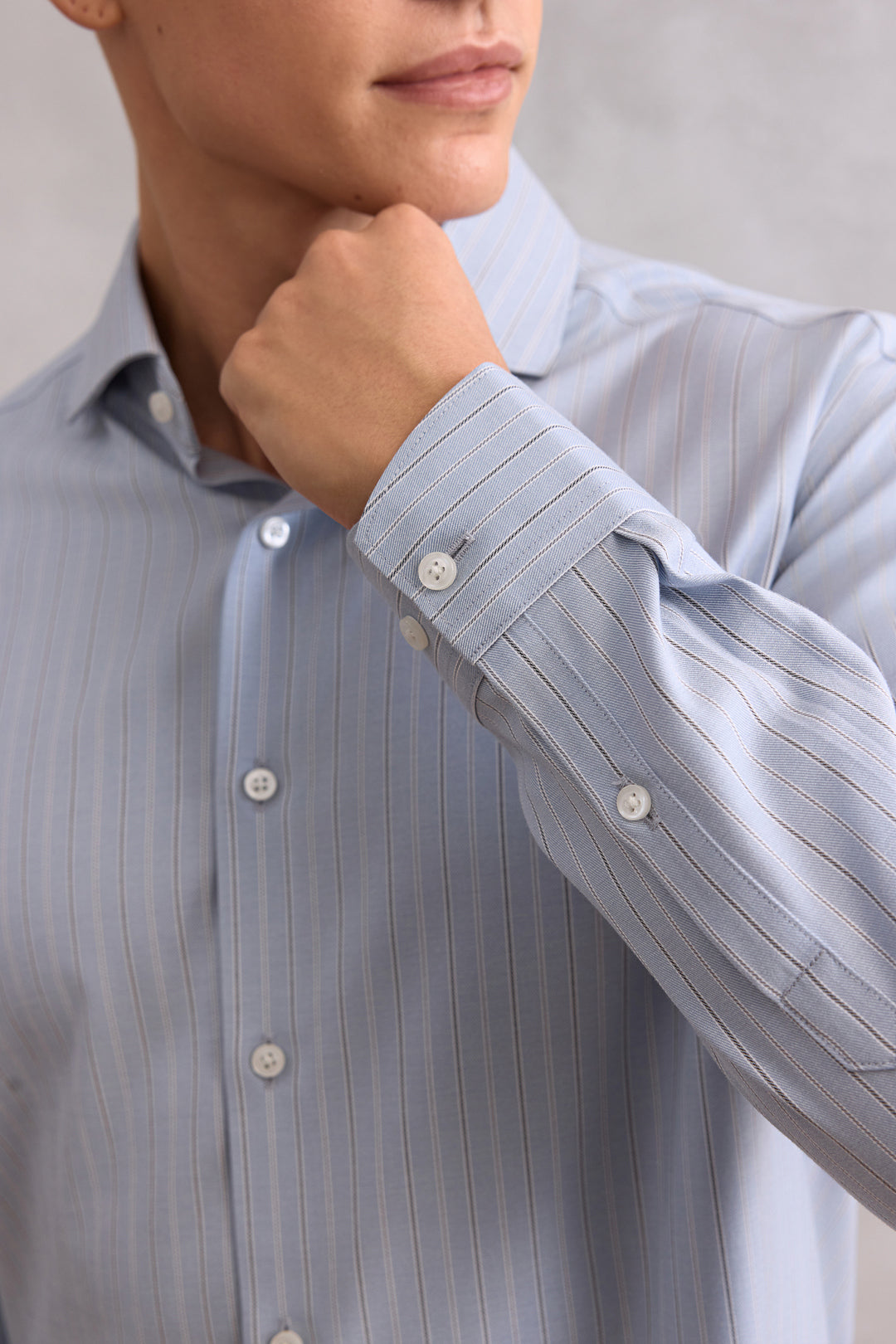 Non-Iron 長袖商務恤衫