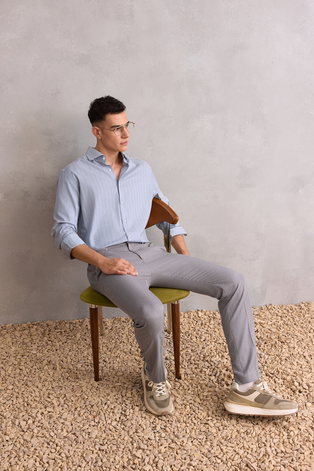 Non-Iron 長袖商務恤衫