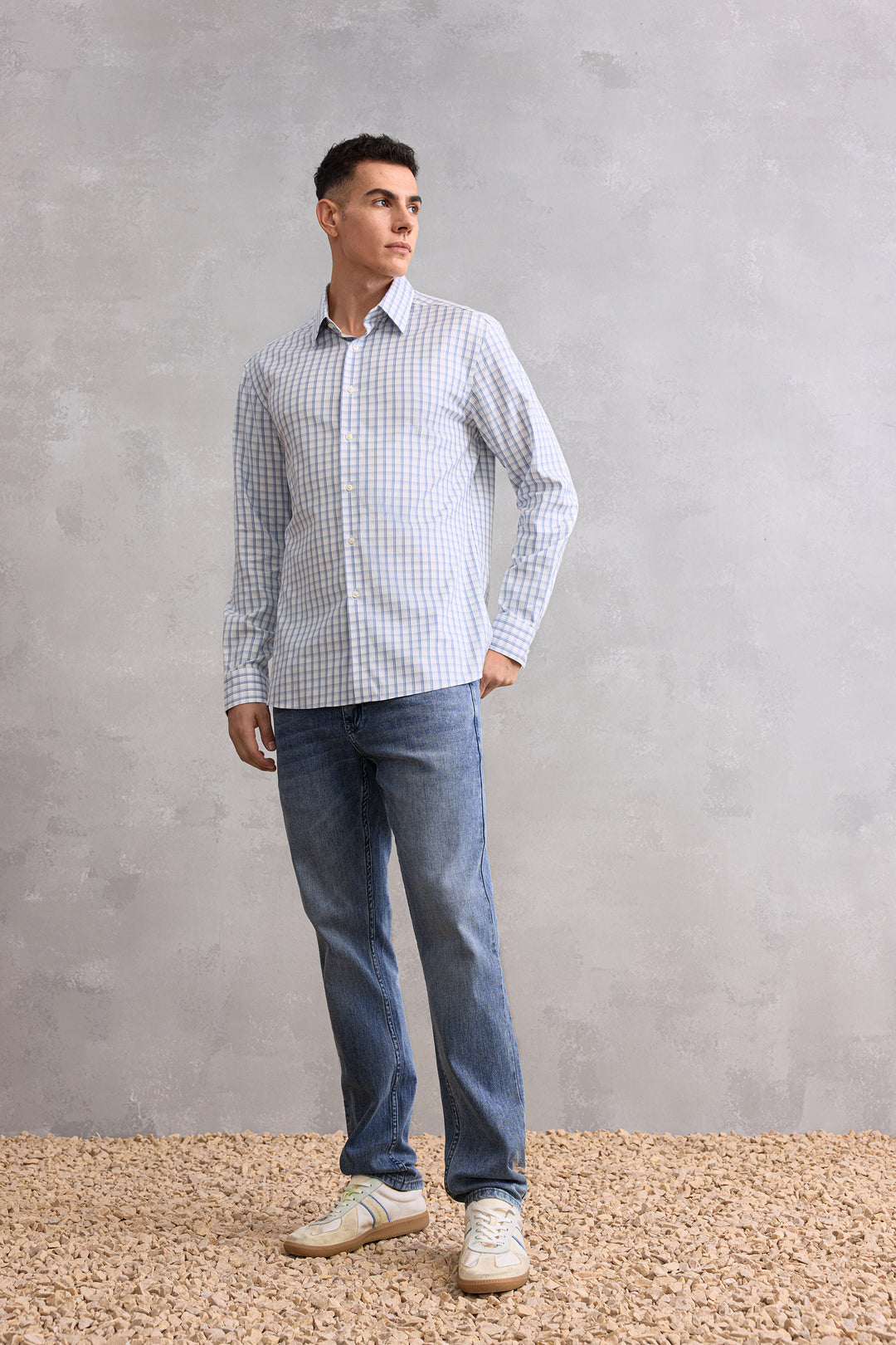 Non-Iron 長袖商務恤衫