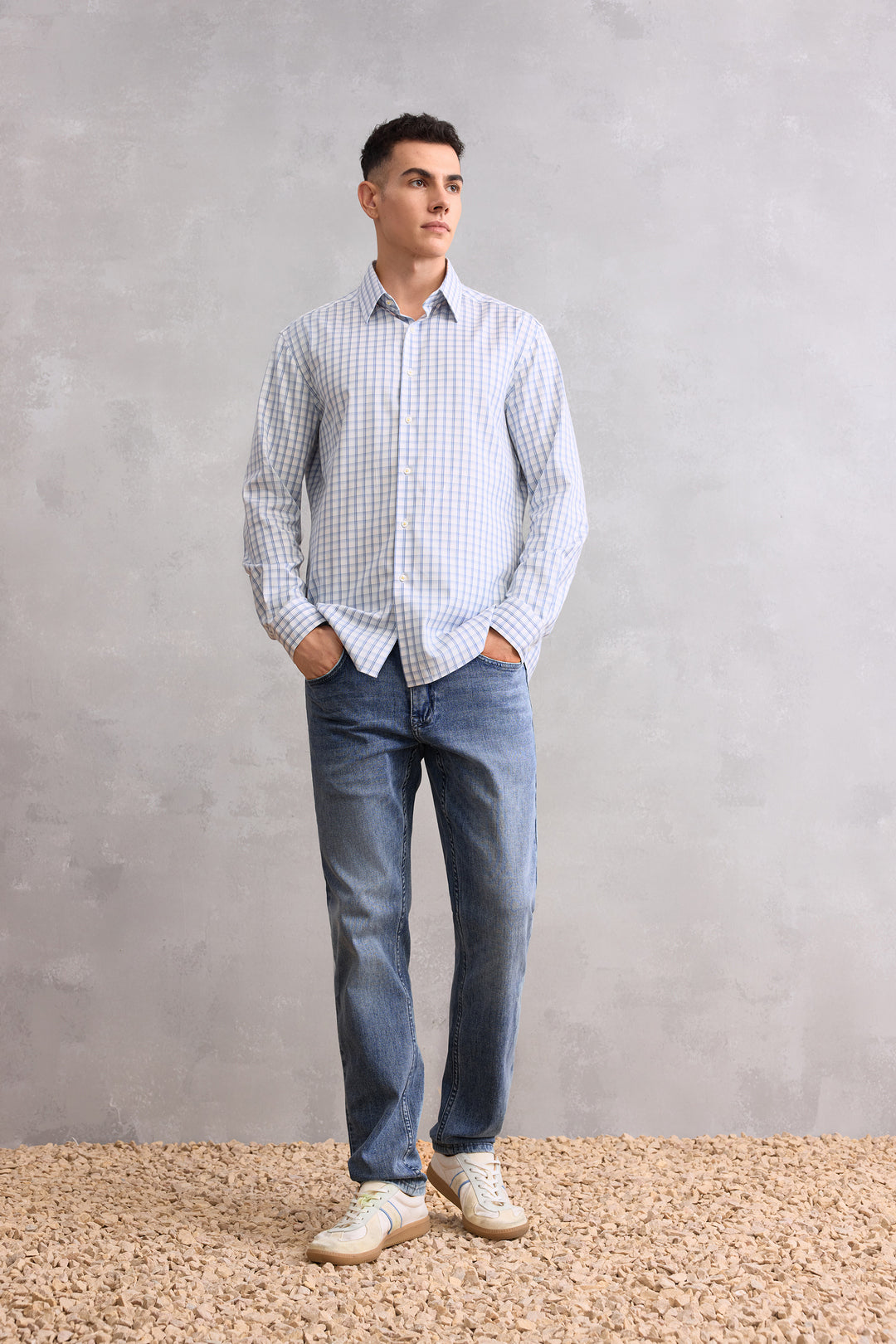 Non-Iron 長袖商務恤衫