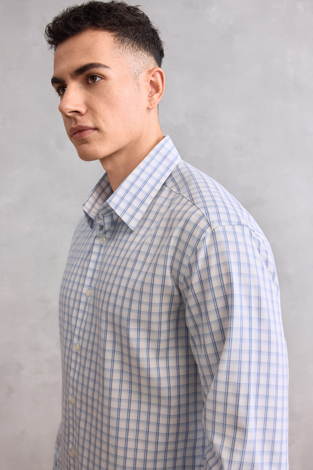 Non-Iron 長袖商務恤衫