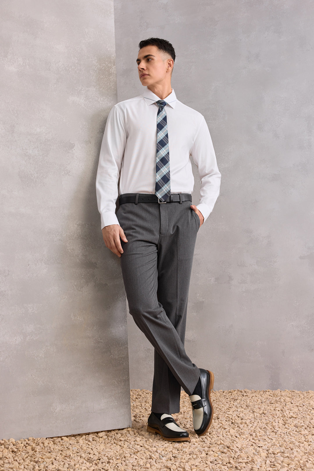 Non-Iron 長袖商務恤衫