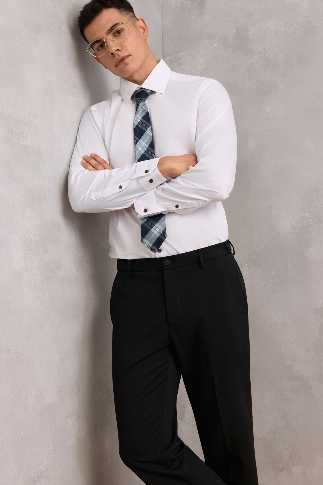 Non-Iron 長袖商務恤衫