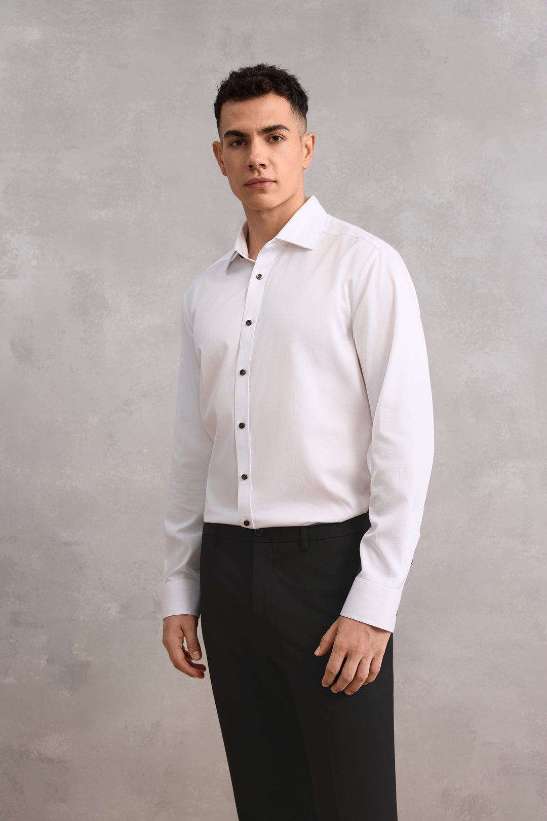 Non-Iron 長袖商務恤衫