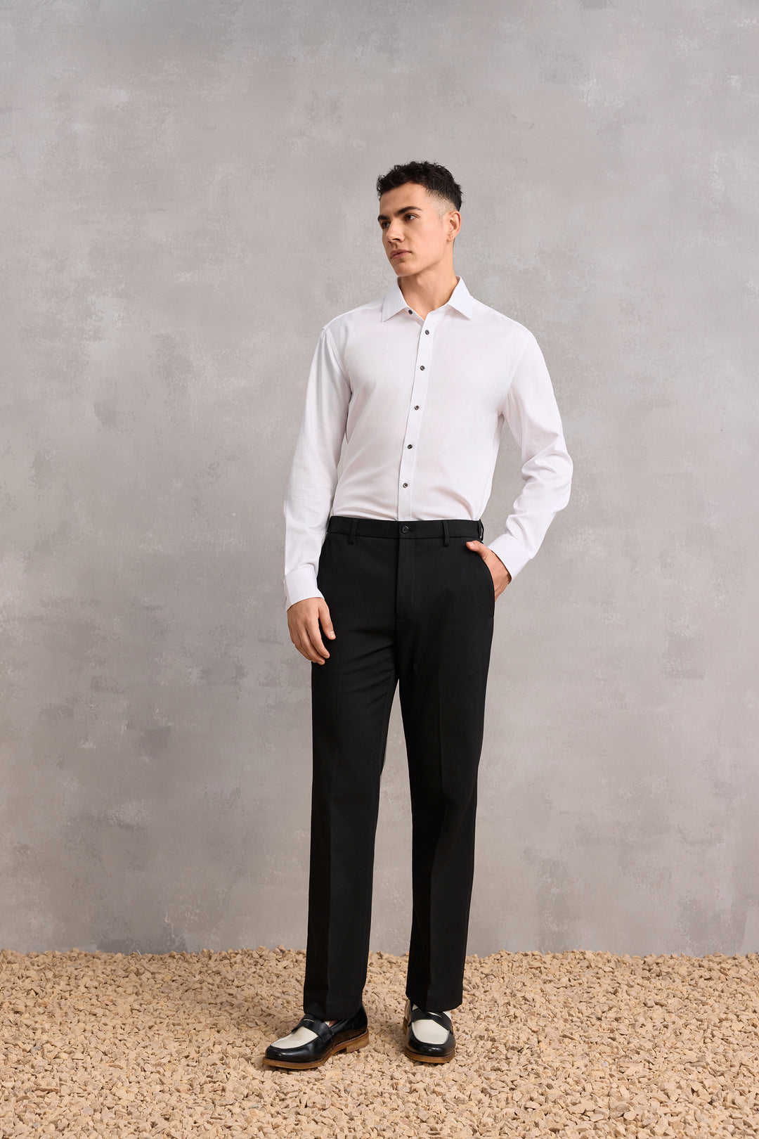 Non-Iron 長袖商務恤衫