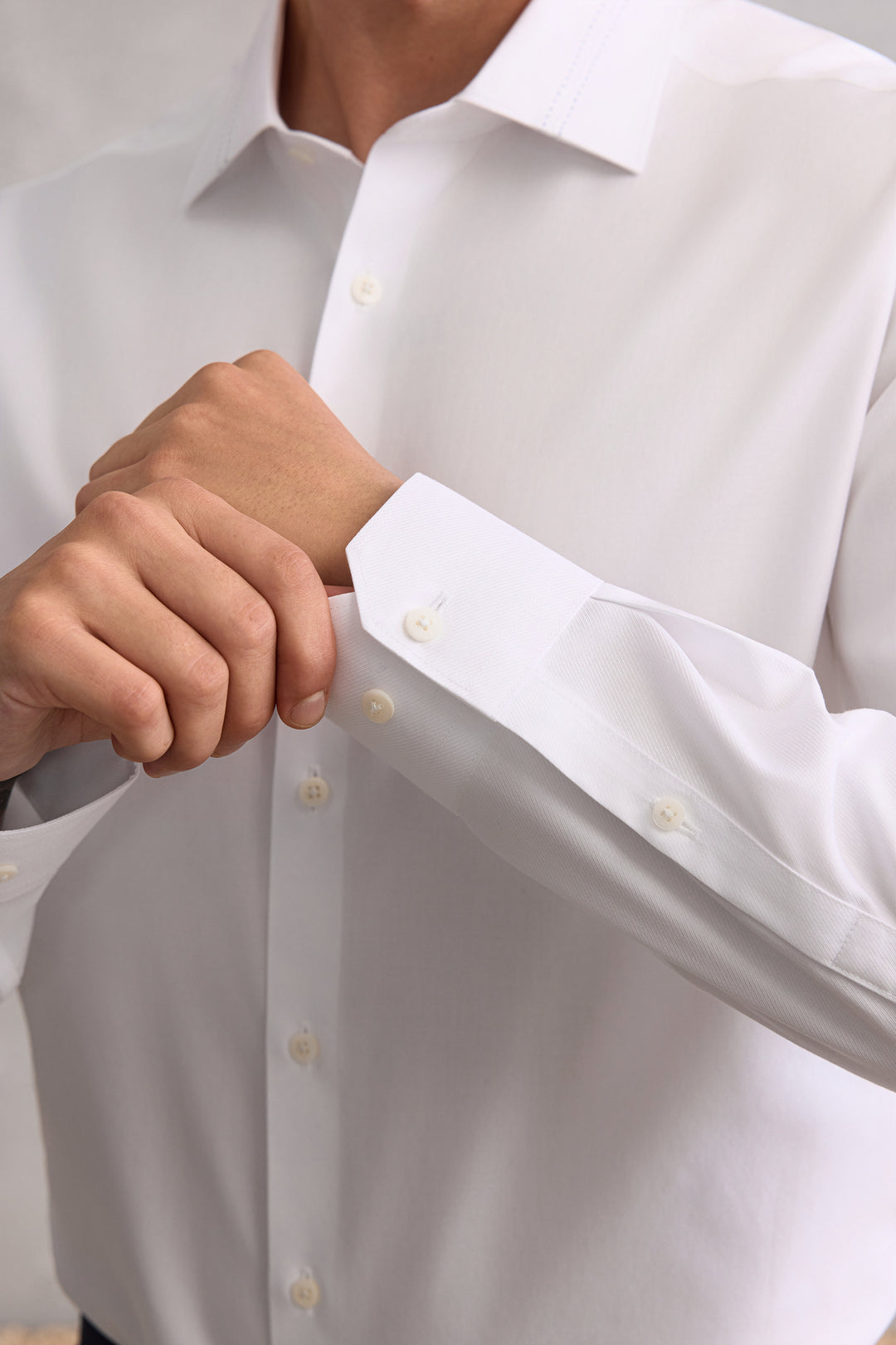 Non-Iron 長袖商務恤衫