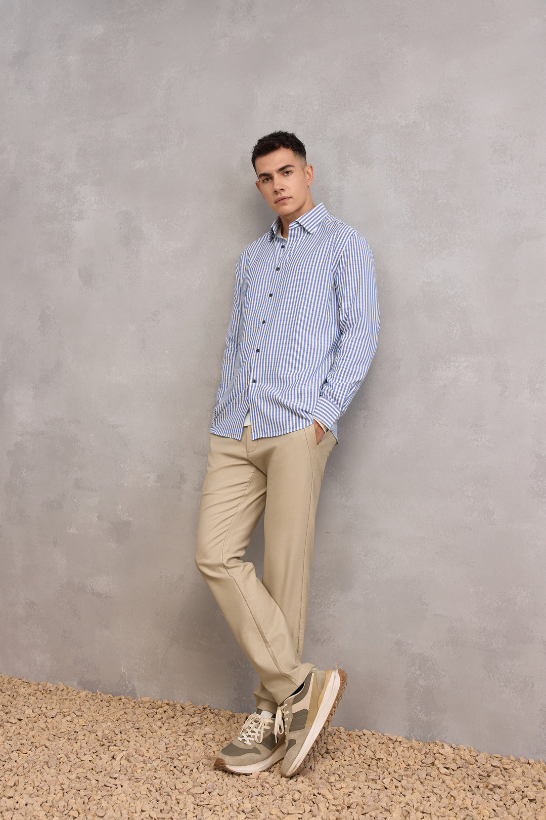 Non-Iron 長袖商務恤衫